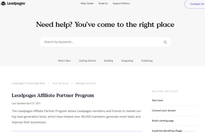 Top affiliate programs uk